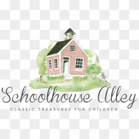 Schoolhouse Alley - House, HD Png Download - pink owl png