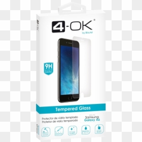 4 Ok Temepered Glass Protector Samsung Galaxy A6 Clear - Película De Vidro Temperado Huawei P20 Lite, HD Png Download - poro png