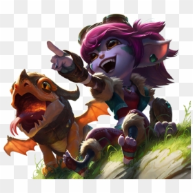 Thumb Image - Dragon Trainer Tristana Png, Transparent Png - poro png