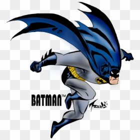 Batman Flying By Trendsnow - Cartoon Batman Batman Flying, HD Png Download - batman begins png