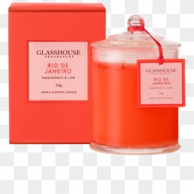 Glasshouse Rio De Janeiro Candle, HD Png Download - red candle png
