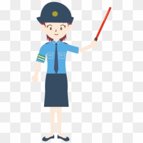 Policeman Clipart Occupation - Cartoon, HD Png Download - police man png