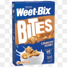 Weet Bix Bites Honey, HD Png Download - bowl of cheerios png