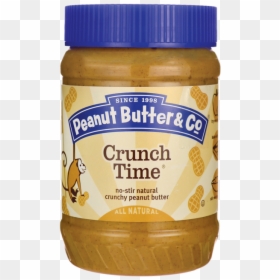 Peanut Butter Amp Co Crunch Time Peanut Butter 16 Oz - Peanut Butter Company, HD Png Download - mr peanut png