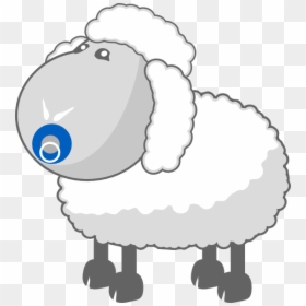 Baby Lamb Clip Art - Sheep Clip Art, HD Png Download - lamb clipart png