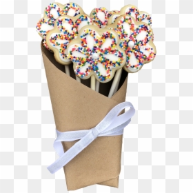 Birthday Sugar Cookie Bouquet - Ice Cream, HD Png Download - sugar cookie png