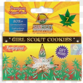 Sunwest Girl Scout Cookies - Kush, HD Png Download - girl scout cookies png