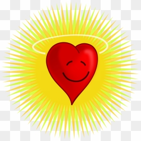 Glowing Heart Clip Art, HD Png Download - glowing heart png