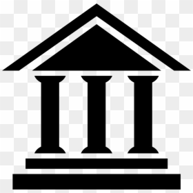 Column Clipart Svg Picture Freeuse Library - Icon Greek Temple Png, Transparent Png - greek columns png
