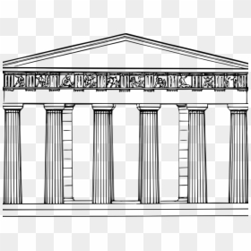 Transparent Greek Temple Png, Png Download - greek columns png