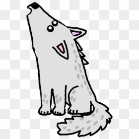 Draw A Wolf, HD Png Download - wolf drawing png