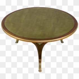 Empire Style Mahogany Coffee Table With Gilt Glass - Coffee Table, HD Png Download - table transparent png