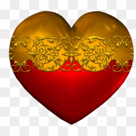 Portable Network Graphics Heart Gif Painting Image - Золотое Сердце, HD Png Download - 8bit heart png