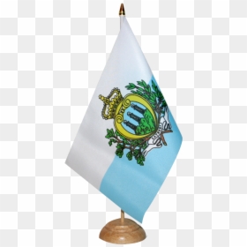 San Marino Table Flag - Trophy, HD Png Download - flag globe png