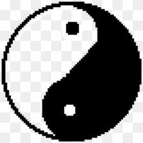 Pixel Art Iron Fist , Png Download - Yin Yang Designs, Transparent Png - yin yang transparent png