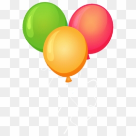 Png Balloon Border Peoplepng - Balloon, Transparent Png - orange balloons png