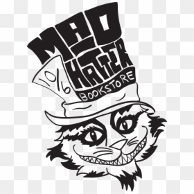 Mad Hatter Book Store, HD Png Download - alice in wonderland mad hatter png