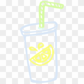 Lemonade Juice Cup Straw Drink Juice - Lemonade Clipart Png, Transparent Png - lemonade clipart png