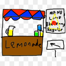 Transparent Lemonade Stand Png - Lemonade Stand Clipart Png, Png Download - lemonade clipart png