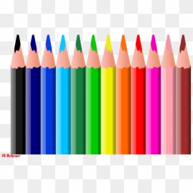 Clipart Pencil Graphics Illustrations Free - Colored Pencil Clip Art, HD Png Download - color pencil png