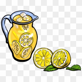 #lemon #lemons #lemonstickers #lemonade #yellow @haelilulu - Glass Of Lemonade Drawings, HD Png Download - lemonade clipart png