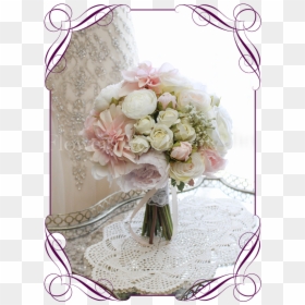 Clip Art Baby Breath Wedding Bouquets - Basket For Flower Girl Wedding, HD Png Download - babys breath png