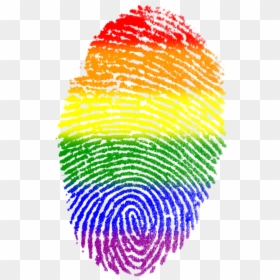 Fingerprint, Gay, Flag, Symbol, Finger, Rainbow - Lgbt Png, Transparent Png - lesbian symbol png