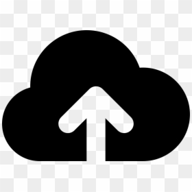 Cloud File Upload - Cloud File Upload Icon, HD Png Download - black widow symbol png