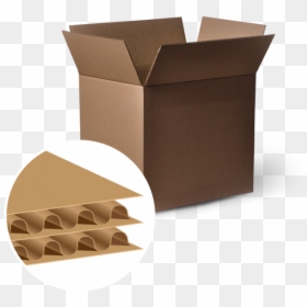 Box, HD Png Download - cardboard sign png