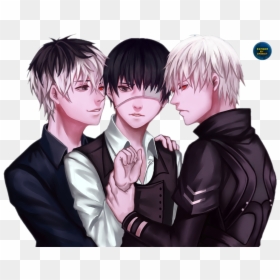 Tokyo Ghoul Sasaki Y Kaneki, HD Png Download - kaneki ken png