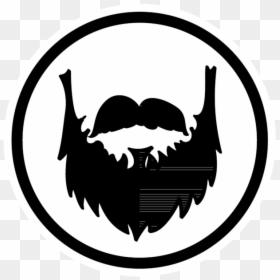 Beard Logo Png - Beard Oil Logo Png, Transparent Png - jesus beard png