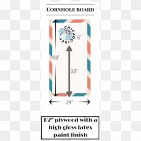 Cornhole Board - Graphic Design, HD Png Download - cornhole png