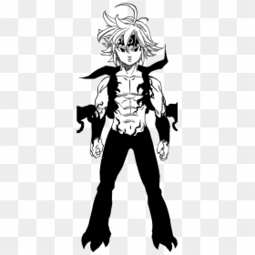 Spacebattles Forums - Meliodas Assault Mode Manga, HD Png Download - meliodas png