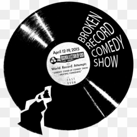 Clip Art Broken Record Clipart - Stand-up Comedy, HD Png Download - record clipart png