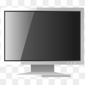 Computer Monitor Clipart Png, Transparent Png - tv screen png