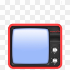 Old Tv Cartoon Png, Transparent Png - tv screen png