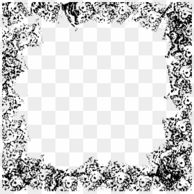 Square Png Transparent Grunge Frame, Png Download - white square png