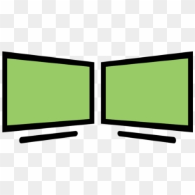 Led-backlit Lcd Display, HD Png Download - tv screen png