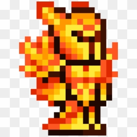 Pixel Art Terraria Solar Armor, HD Png Download - red flare png