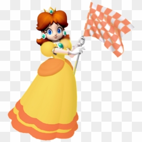 Daisy Mario Mad, HD Png Download - checkered flag png