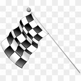 Single Checkered Flag Png, Transparent Png - checkered flag png
