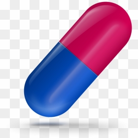 Capsula De Medicamento Desenho, HD Png Download - pill png