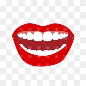 Open Mouth Clip Art, HD Png Download - teeth png