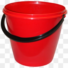 Transparent Background Red Bucket Png, Png Download - bucket png