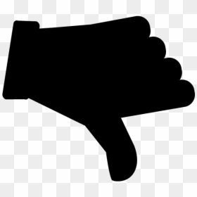 Thumb Down Red Clipart, HD Png Download - thumbs down png