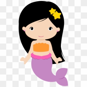 Mermaid Clipart, HD Png Download - little mermaid png