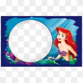 Little Mermaid Invitation Template, HD Png Download - little mermaid png