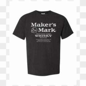 Makers Mark, HD Png Download - black shirt png