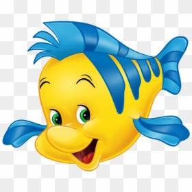 Flounder Little Mermaid, HD Png Download - little mermaid png