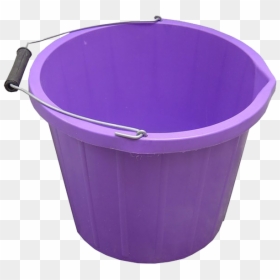 Purple Bucket, HD Png Download - bucket png
